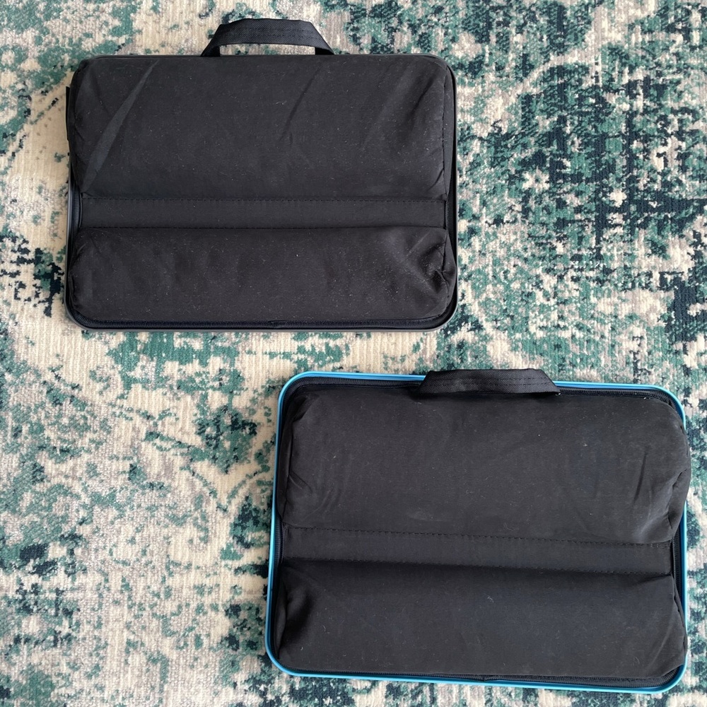 Lap desk-Lightweight-Black-Pencil Holder-Bean Filled for Adjustable fit - Picture 2 of 4